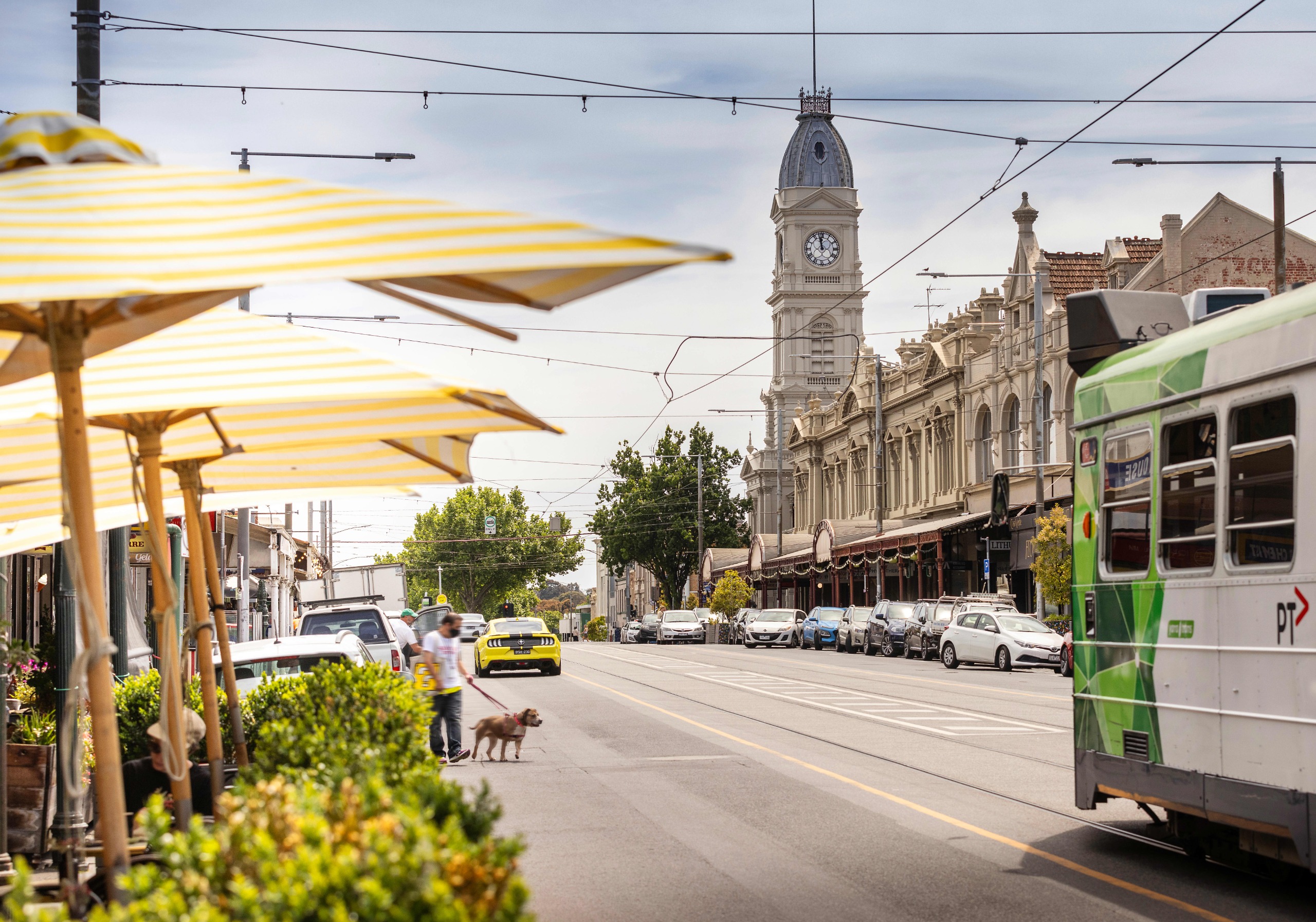 Errol street in North Melbourne