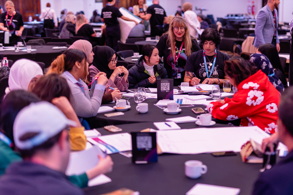 group of people at table 