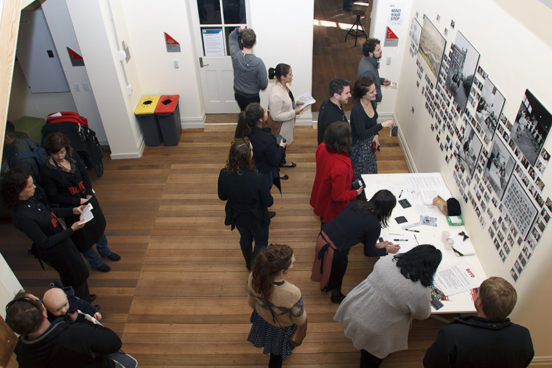 People participating in a community engagement activity