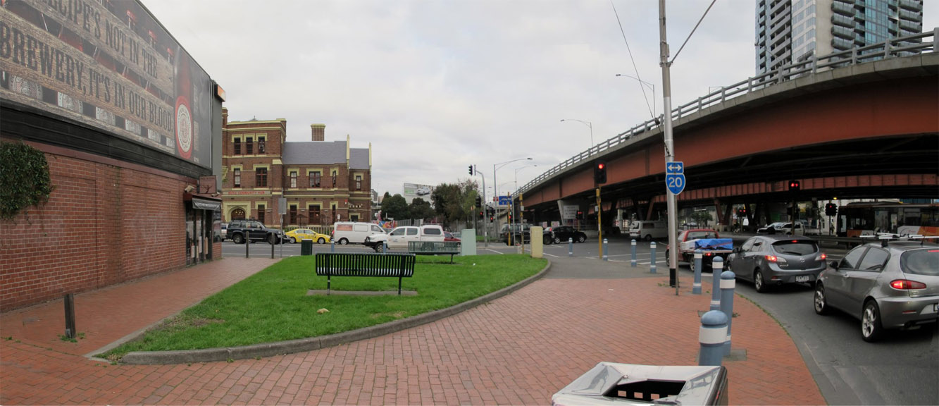 Action 2 - City Road West Montage City Road Park Before