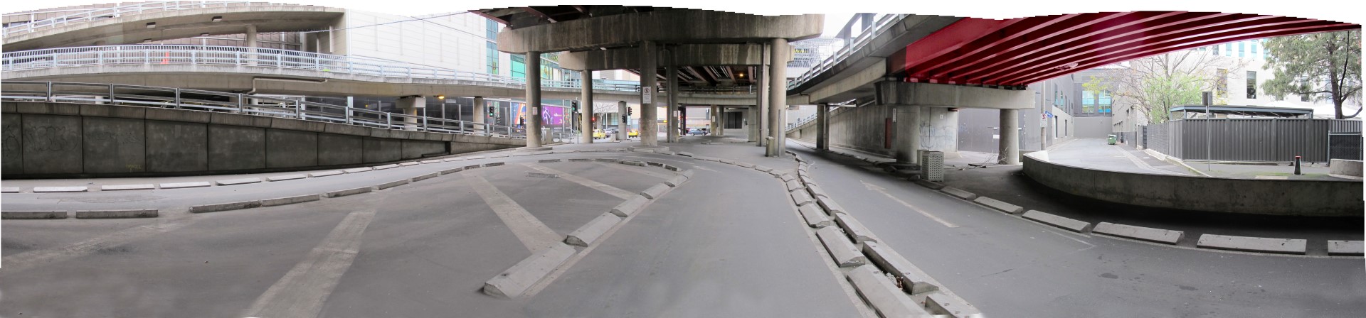 Action 2 - City Road West Montage Northern Undercroft Before