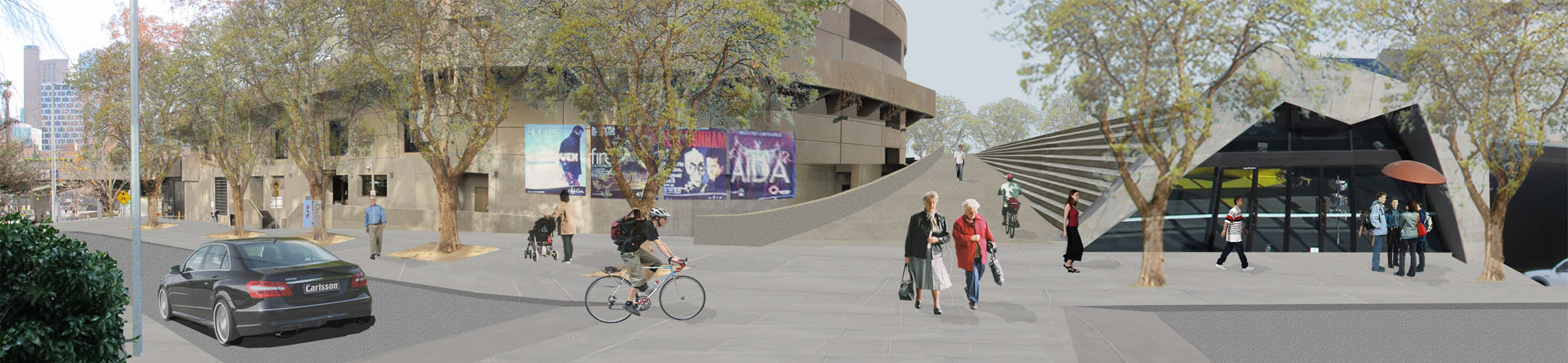 Action 4 - City Road Masterplan Montage Southgate Ave 1 After