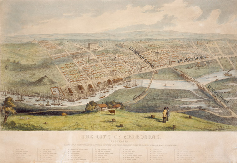 City Road Masterplan Historic Image 1850