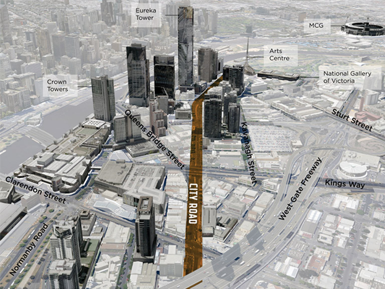 City Road Masterplan Context Southbank 2008