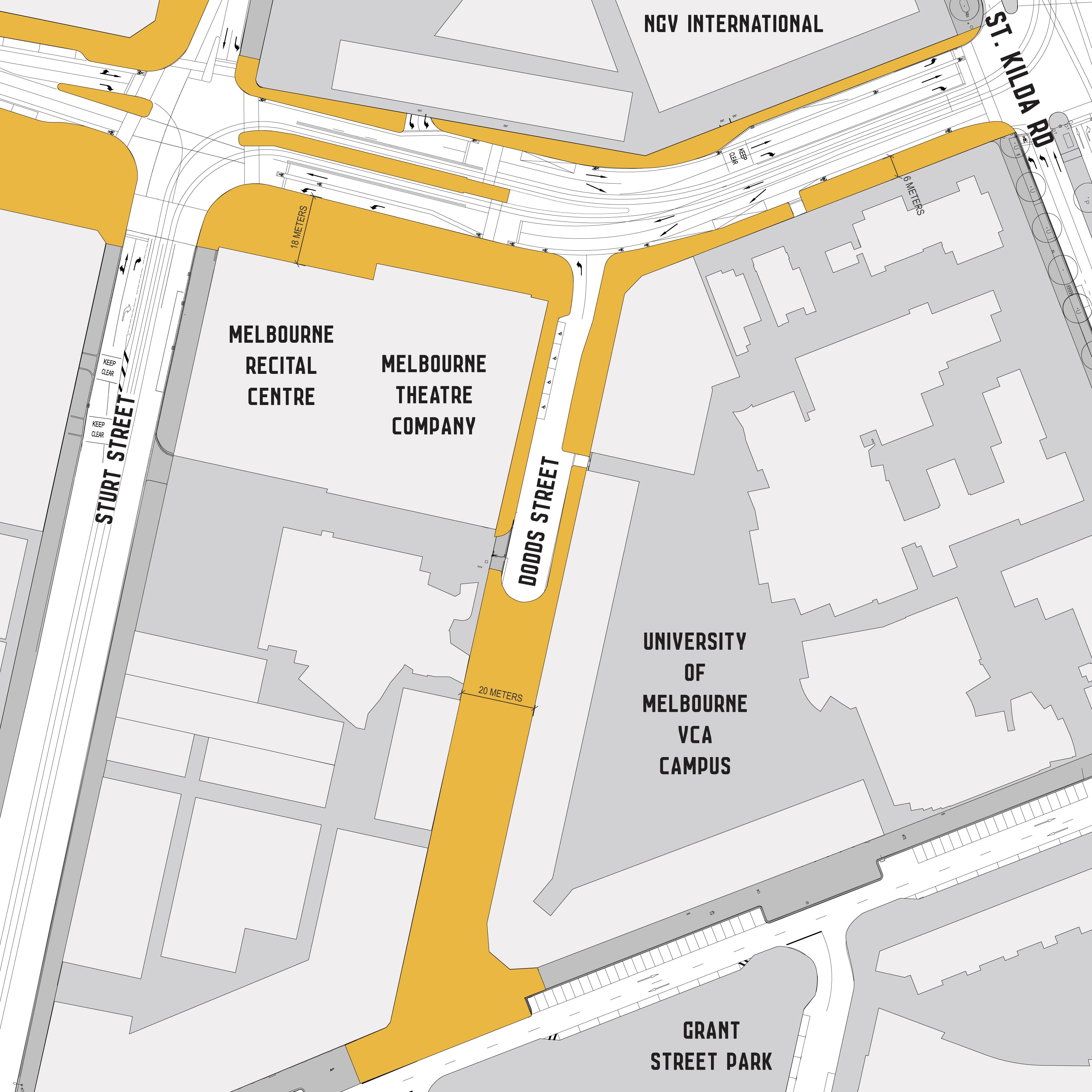 Sturt Street to St. Kilda Road After