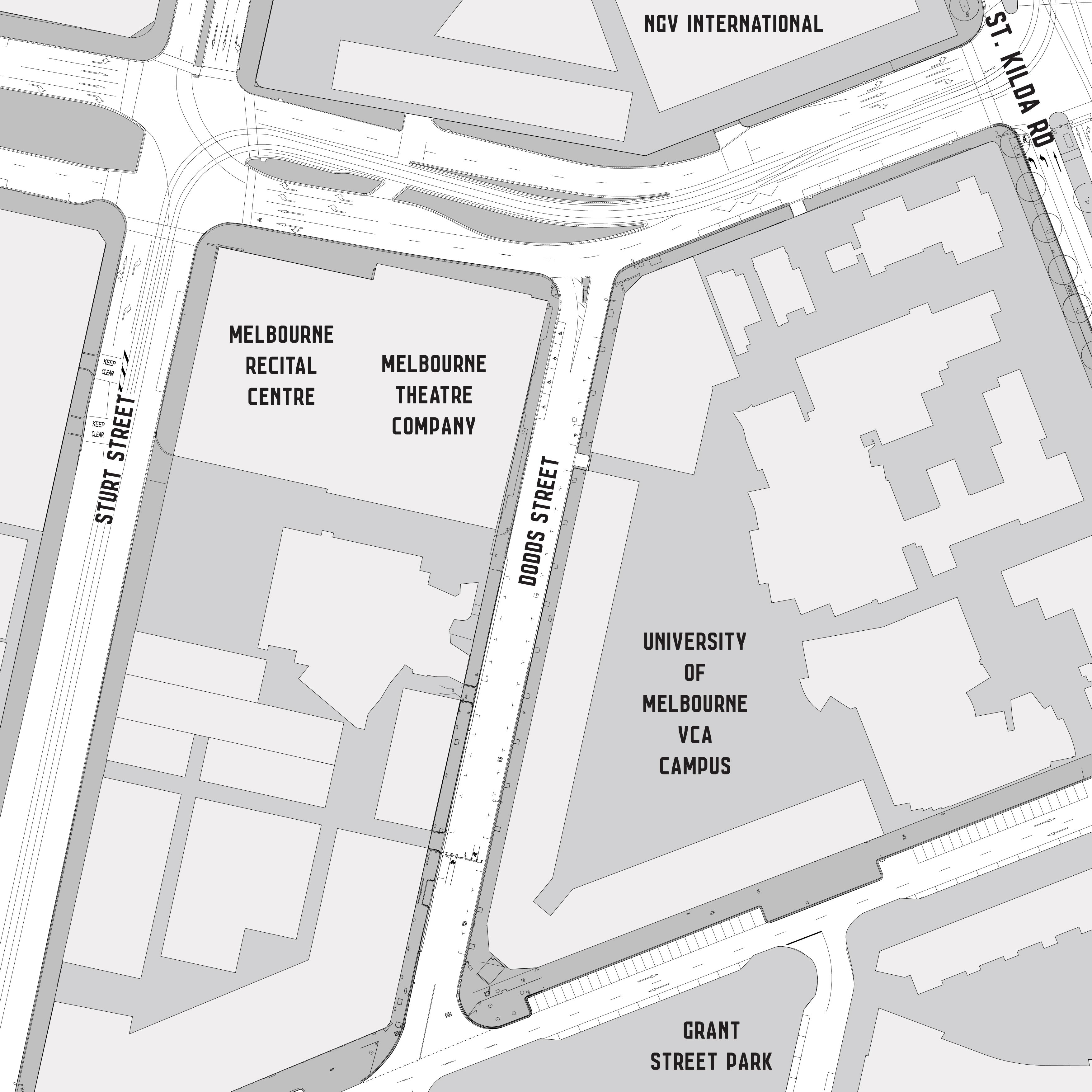 Sturt Street to St. Kilda Road Before