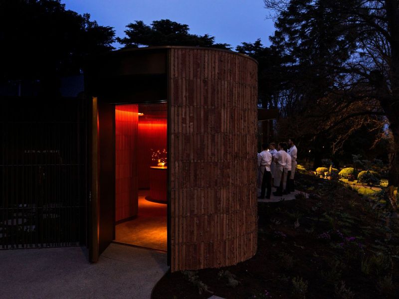 Fitzroy Pavilion after works were completed. 